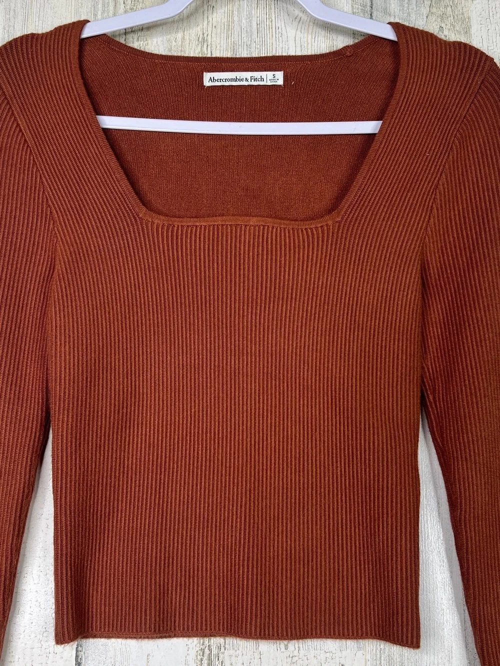 Abercrombie & Fitch stretch ribbed